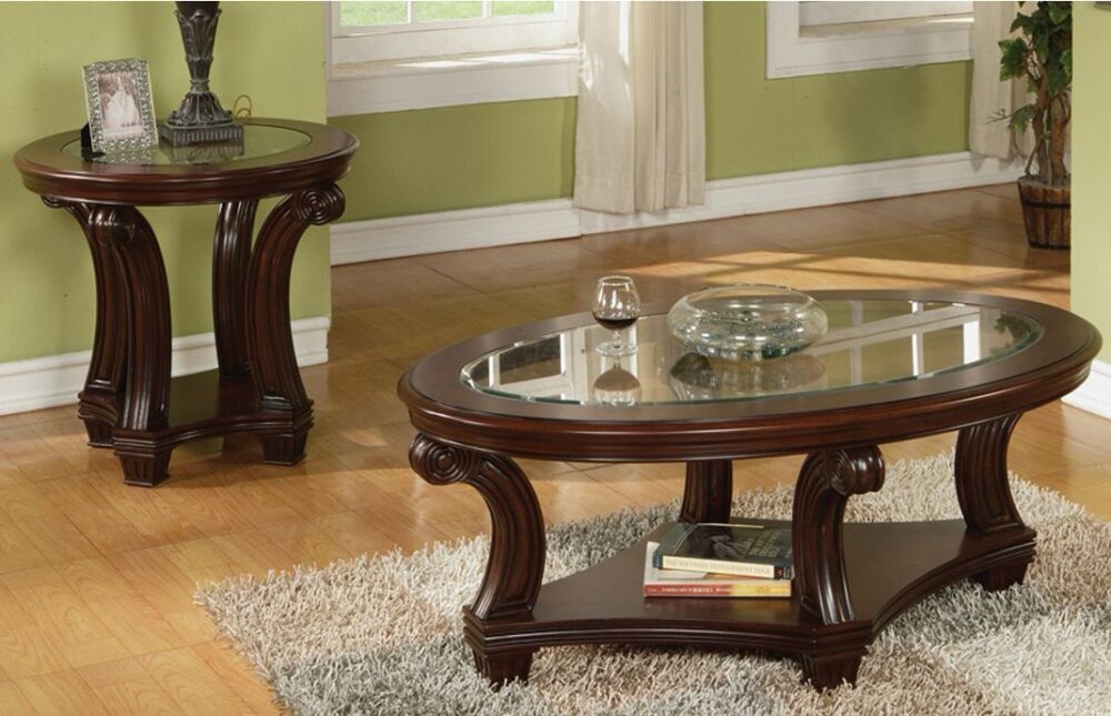 Coffe table with one end table