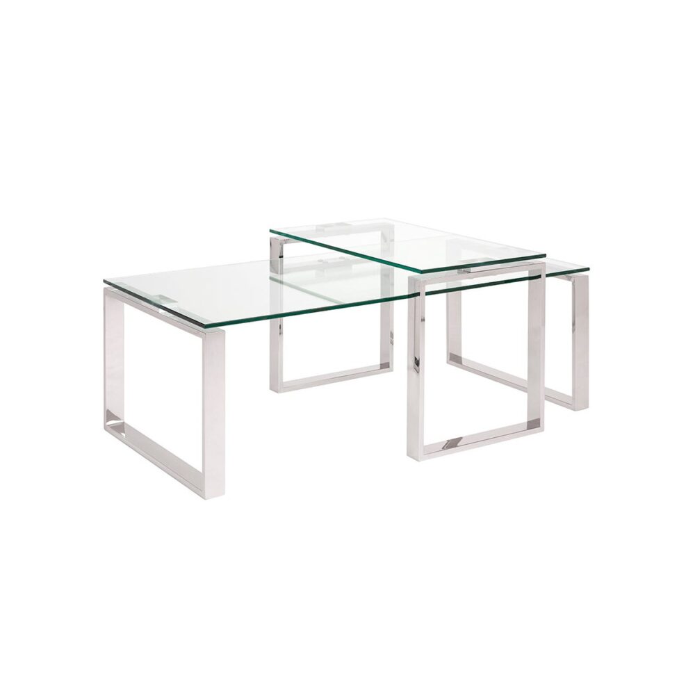 MILLENNIUM GY-CT-8196 2PCS NESTING COFFEE TABLE