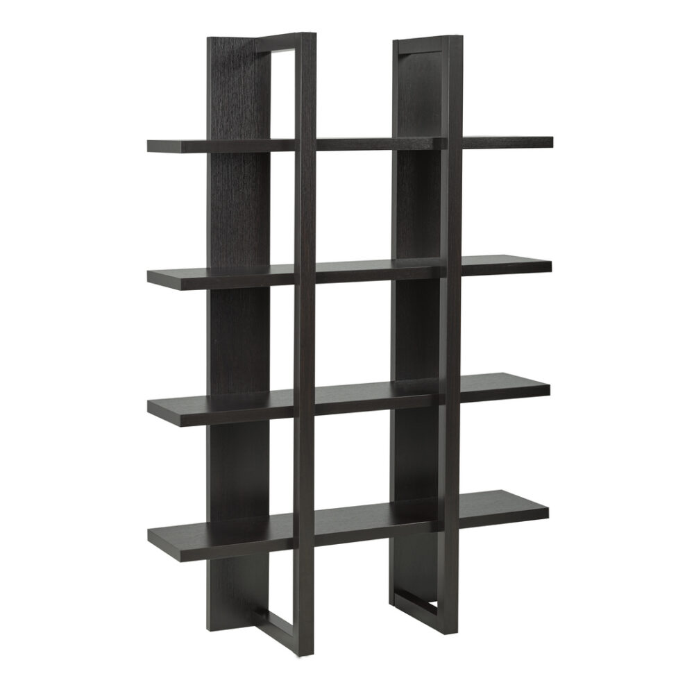 Alternative view of Bookcase - Dark Cherry