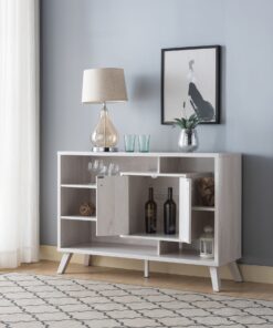 Alternative view of Buffet/Server - White Oak