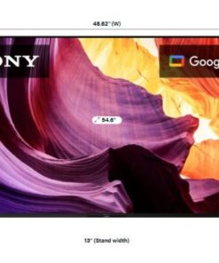 Alternative view of Sony – 55″ Class X80K Series LED 4K HDR Smart Google TV