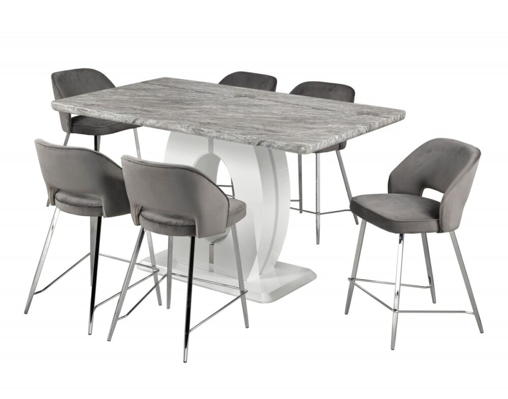 Alternative view of 7-Piece  Counter Set - GREY