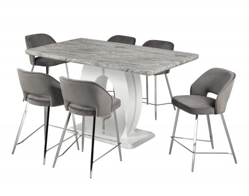 Alternative view of 7-Piece  Counter Set - GREY