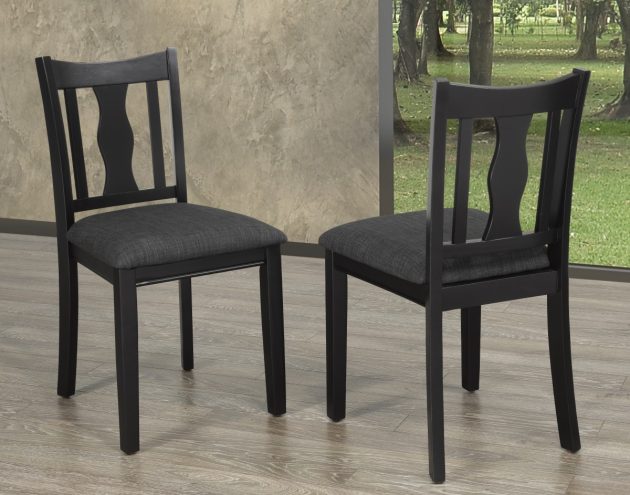 6-PIECE DINING SET WITH BENCH - GREY - Image 3