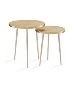 Side table AE-5030G-L/NKL GOLD