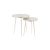 Side table AE-5030/NKL (SET OF 2)