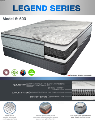 Alternative view of Value Line Product  13" Legend 2 sided pillow top