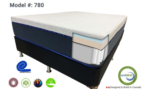 Pocket coil Foam Encased 14" Hybrid Mattress