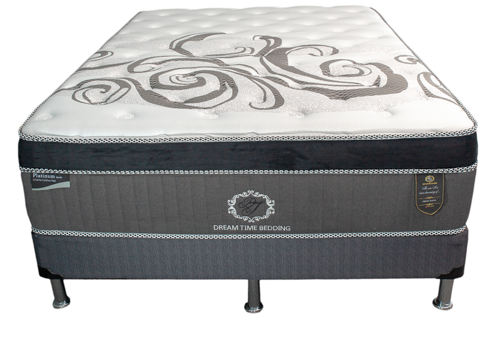 POCKET COILS 1100 series  14" Platinum Eurotop (1100+ coil)