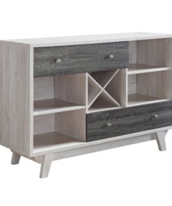 Buffet/Server - White Oak/Grey