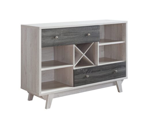 Buffet/Server - White Oak/Grey