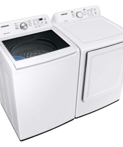 Alternative view of Samsung WA44A3205AW & DVE45T3200W Washer Dryer