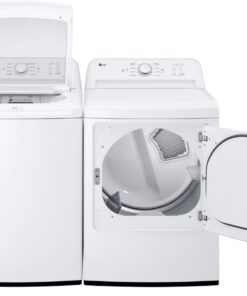 Alternative view of LG WT6105CW & DLE6100W Washer Dryer