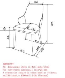 Alternative view of Kash Dining Chair, Set of 2, in Beige Fabric and Black