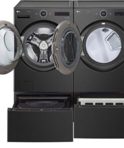 Alternative view of LG WM6700HBA & DLEX6700B Washer Dryer