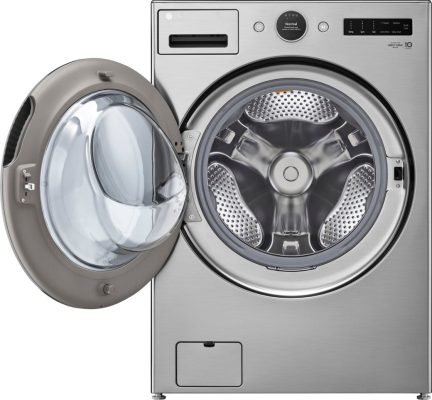 Alternative view of LG WM5500HVA & DLEX5500V Washer Dryer