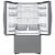 Alternative view of Samsung RF27CG5900SRAC Refrigerator