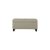 Harper Rectangular Storage Ottoman Bench in Beige