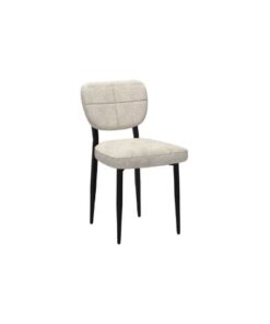 Zeke Dining Chair, Set of 2, in Beige and Black