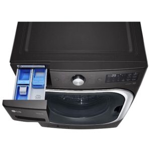 Alternative view of LG WM8900HBA & DLEX8900B Washer Dryer