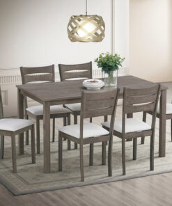 T-1051 C-1052 7 Pcs Dining Set