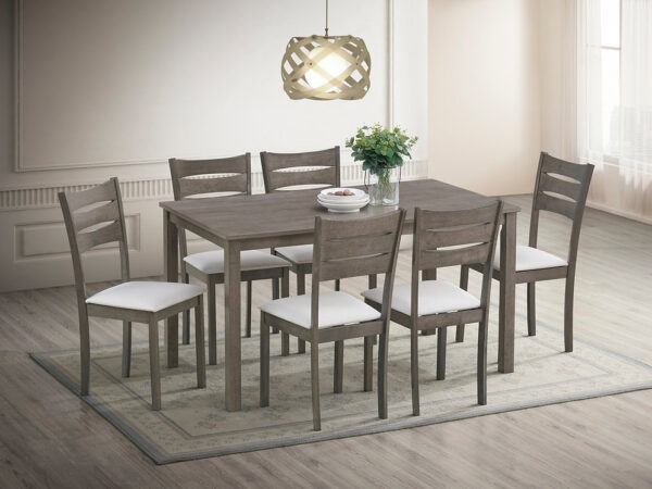 T-1051 C-1052 7 Pcs Dining Set