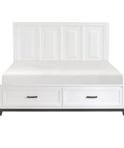 Alternative view of 8Pc Bedroom Set-Garretson Collection 1450WH