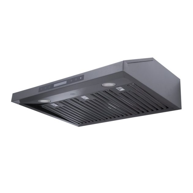 Houston 900CFM 30''/36" Black Stainless Steel Under Cabinet - Image 2