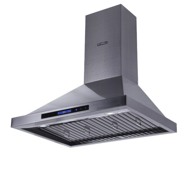 Alternative view of Frankfurt 30''/36'' Black Stainless Steel Wall Mount