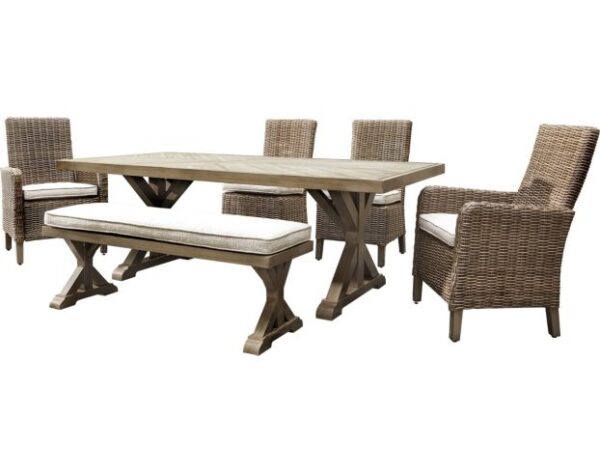 Alternative view of Beachcroft 6 Piece Outdoor Dining Set