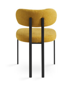 Alternative view of Otis Dining Chair: Mustard Fabric