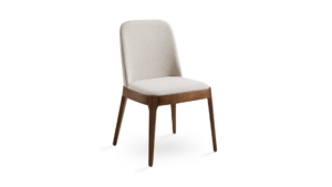 Marion Dining Chair: Ivory