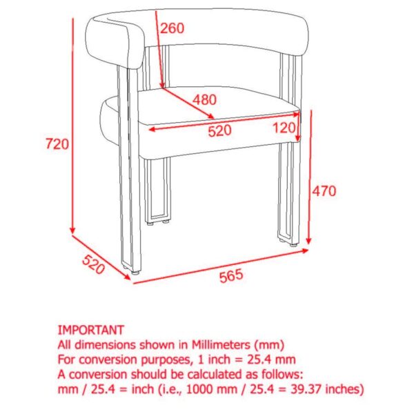 Alternative view of Scarlet Dining Chair, set of 2, in Ivory Boucle and Black