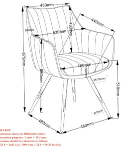 Alternative view of Talon Swivel Dining and Accent Chair, set of 2, in Moss and Black
