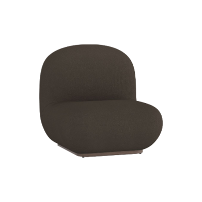 Zilano Accent Chair in Charcoal Boucle