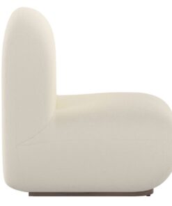 Alternative view of Zilano Accent Chair in Ivory Boucle