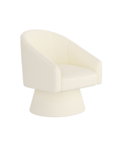 Tilsy Accent Chair in Ivory Boucle