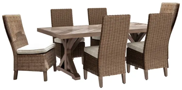 Alternative view of Beachcroft 7 Piece Outdoor Dining Set