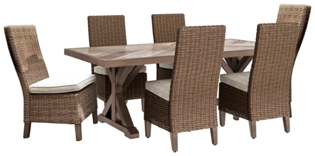 Beachcroft 7 Piece Outdoor Dining Set - Image 2