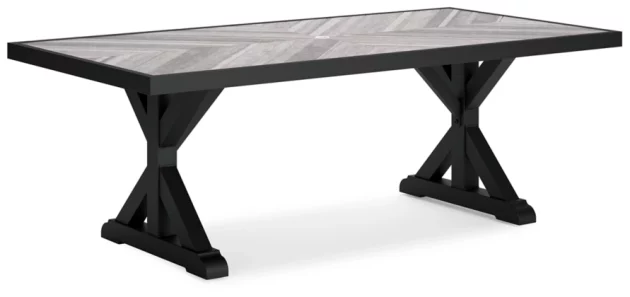 Beachcroft Outdoor Rectangle Dining Table - Image 2