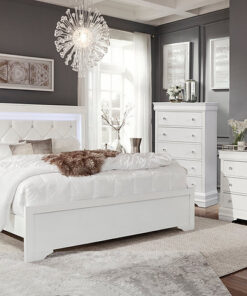 Pompei (White) Bedroom Set