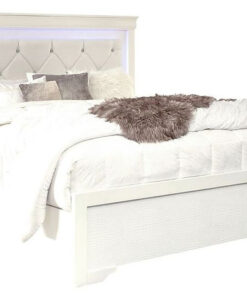 Alternative view of Pompei White Bedroom Set