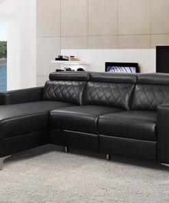 Sectional Sofa Bed (PU-Power) IF-9020 LHF