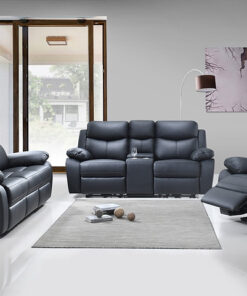 3pc Power Recliner Set (Leather Match-Power) IF-8120