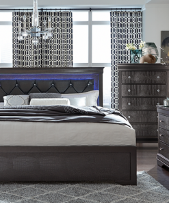 Pompei Grey Bedroom Set