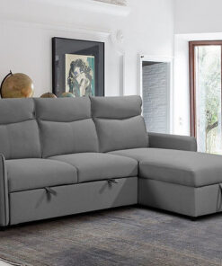 Sectional Sofa Bed (Reversible Chaise) IF-9027