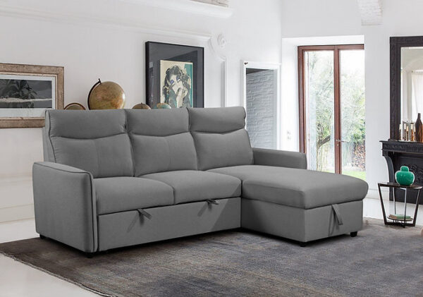 Sectional Sofa Bed (Reversible Chaise) IF-9027