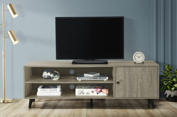 65" TV Stand- Grey
