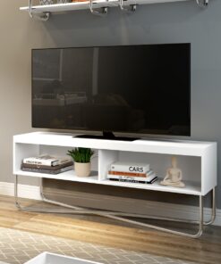55" TV Stand - White