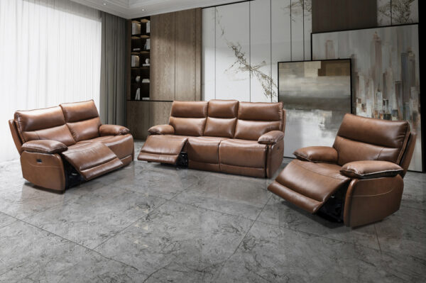 Alternative view of T1117 Power Recliner Sofa Set